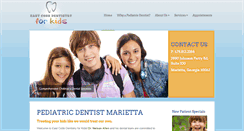 Desktop Screenshot of eastcobbkidsdentist.com